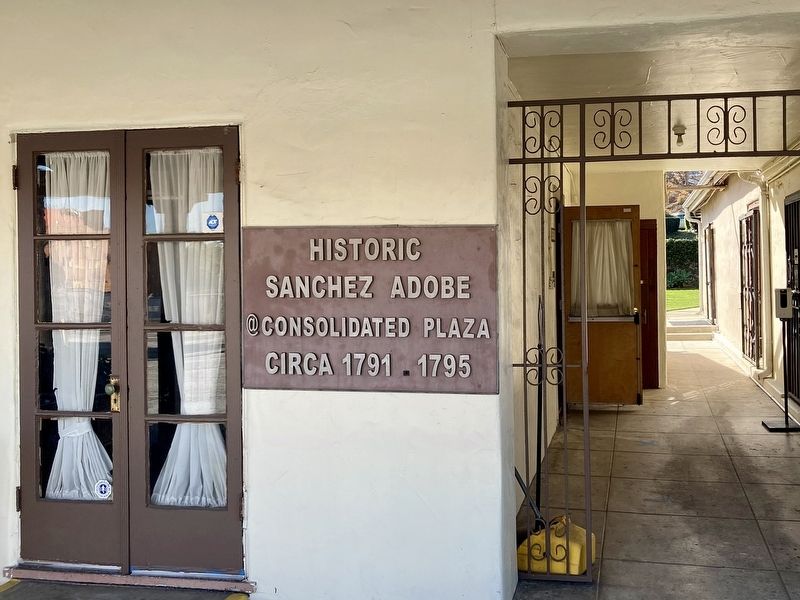 Sanchez Adobe Marker. Click for full size. Sanchez Adobe Marker image. Click for full size.
