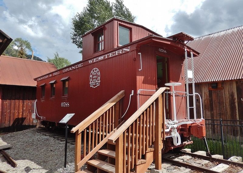 Caboose 588 Marker image. Click for full size.