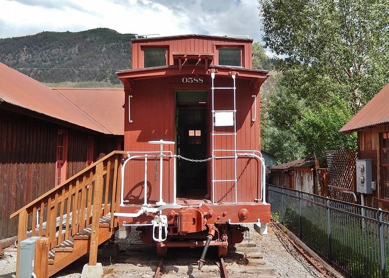 Denver & Rio Grande Western Caboose 588 image. Click for full size.