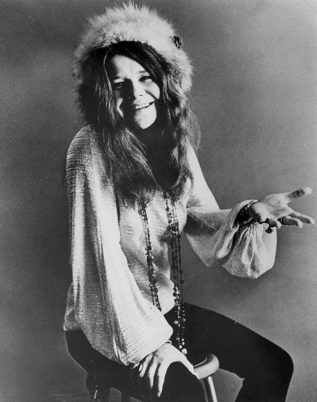 Joplin photographed by Jim Marshall in 1969, one year before her death. Click for more information. Joplin photographed by Jim Marshall in 1969, one year before her death image. Click for more information.