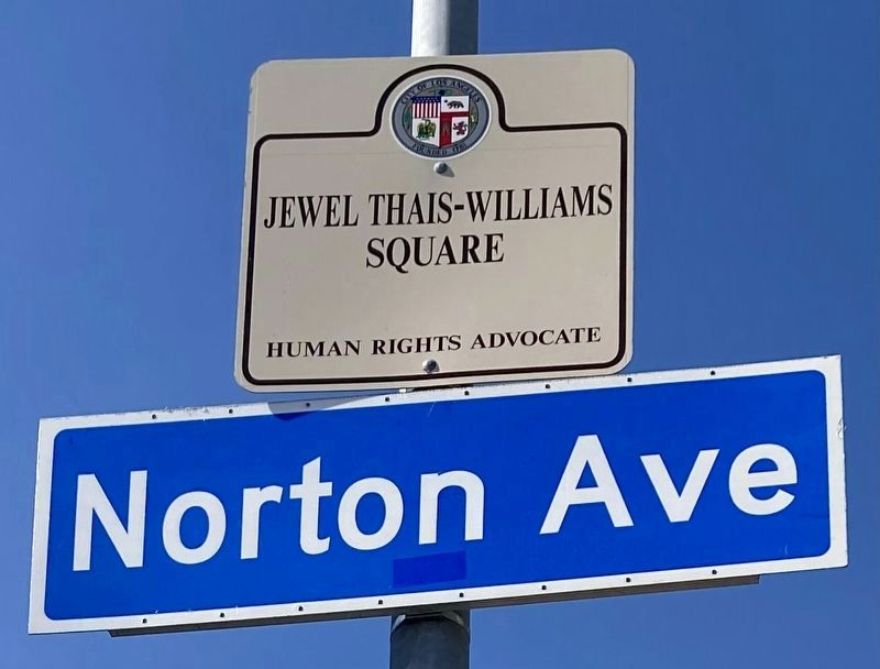 Jewel Thais-Williams Square image. Click for full size.