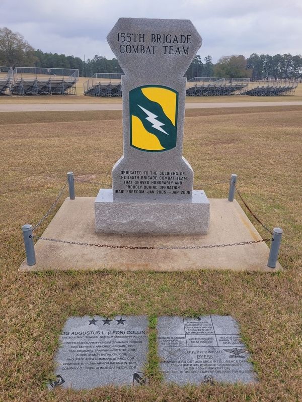 155th Brigade Combat Team Marker image. Click for full size.