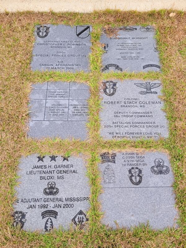 Special Forces Marker - Ground Plaques. Click for full size. Special Forces Marker - Ground Plaques image. Click for full size.