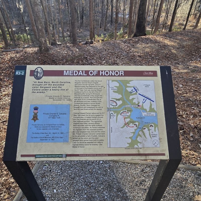 Medal of Honor Marker. Click for full size. Medal of Honor Marker image. Click for full size.