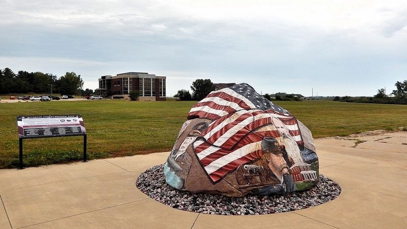Buchanan County Freedom Rock Veterans Memorial. Click for full size. Buchanan County Freedom Rock Veterans Memorial image. Click for full size.