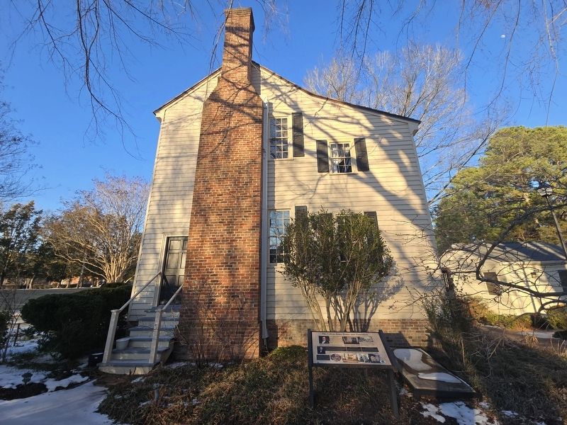 The Calvin Jones House and Marker image. Click for full size.