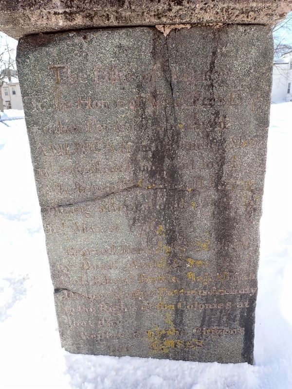 The Pillar of Liberty Marker. Click for full size. The Pillar of Liberty Marker image. Click for full size.