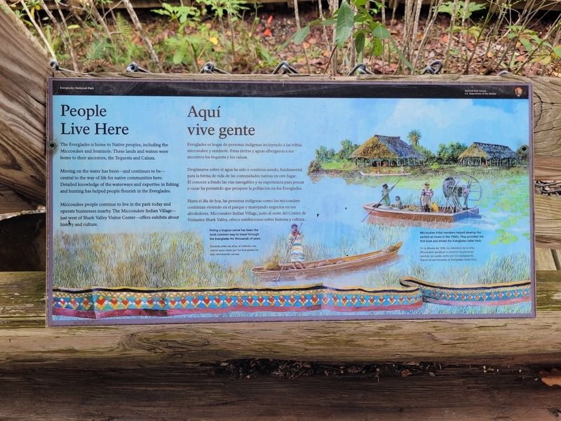 People Live Here / Aquívive gente Marker. Click for full size. People Live Here / Aquívive gente Marker image. Click for full size.