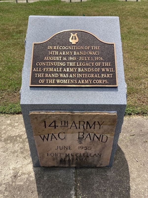 14th Army WAC Band Marker. Click for full size. 14th Army WAC Band Marker image. Click for full size.