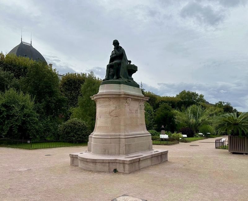 Monument to Jean-Baptiste Lamarck by Léon Fagel (1908). Click for full size. Monument to Jean-Baptiste Lamarck by Léon Fagel (1908) image. Click for full size.
