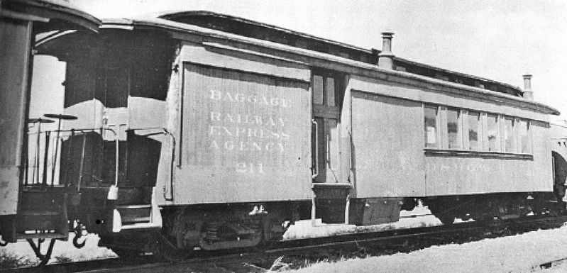 Marker detail: Car 211 at the end of its service image. Click for full size.