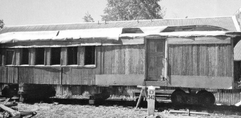 Marker detail: Car 211 at Hinsdale County Museum image. Click for full size.