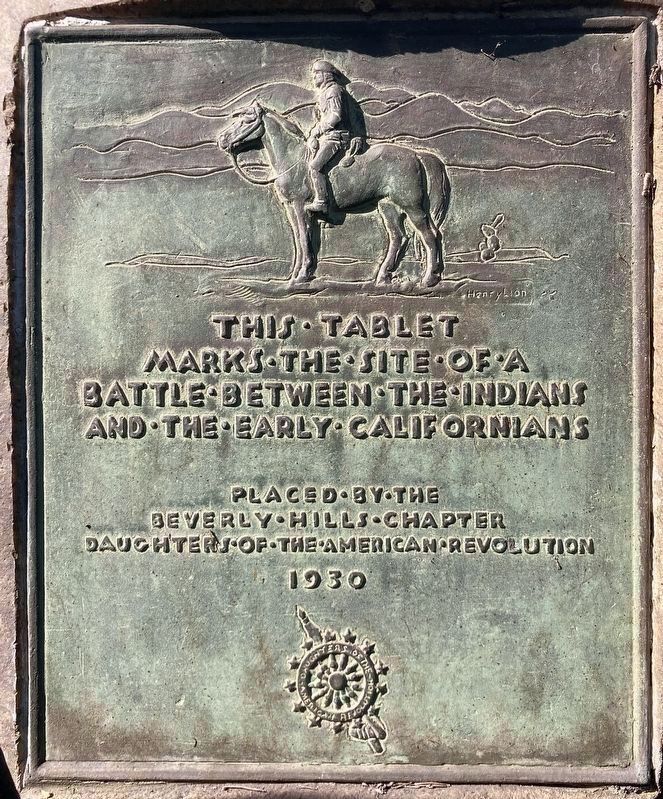 Indian Battle Marker image. Click for full size.