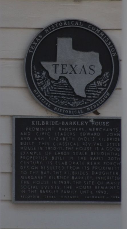 Kilbride-Barkley House Marker. Click for full size. Kilbride-Barkley House Marker image. Click for full size.