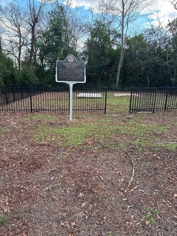 Alexander McKeithen Family Cemetery Marker image. Click for full size.