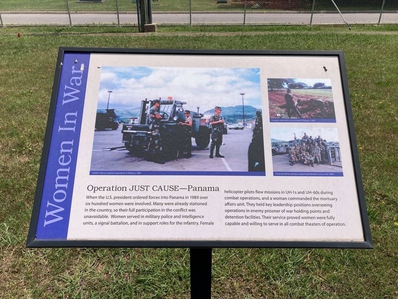 Operation JUST CAUSE - Panama Marker. Click for full size. Operation JUST CAUSE - Panama Marker image. Click for full size.