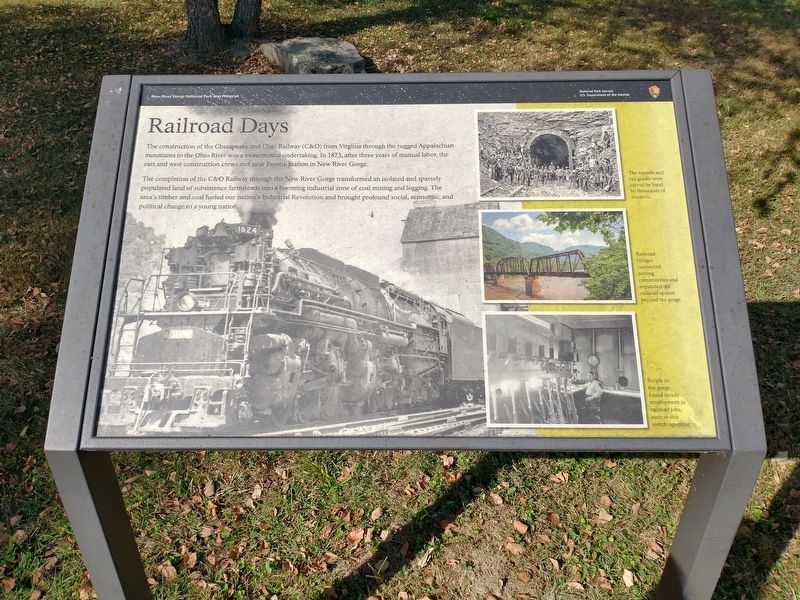 Railroad Days Marker. Click for full size. Railroad Days Marker image. Click for full size.