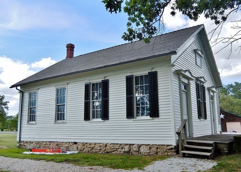 Prairie Mound School (<i>southeast elevation</i>). Click for full size. Prairie Mound School (<i>southeast elevation</i>) image. Click for full size.
