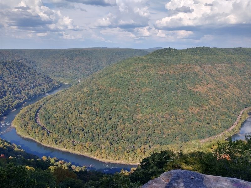 View from the Grandview Overlook.. Click for full size. View from the Grandview Overlook. image. Click for full size.