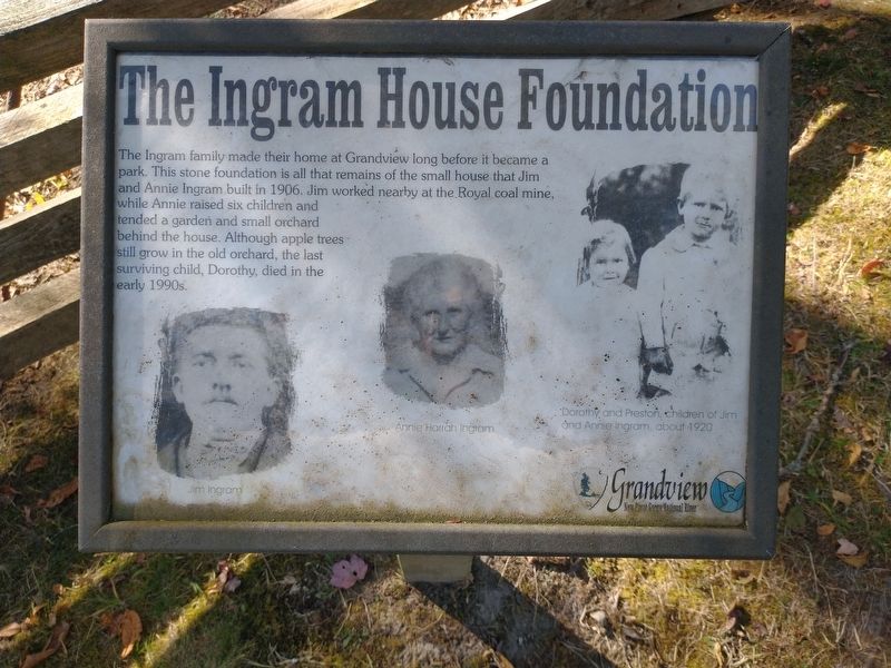 The Ingram House Foundation Marker. Click for full size. The Ingram House Foundation Marker image. Click for full size.