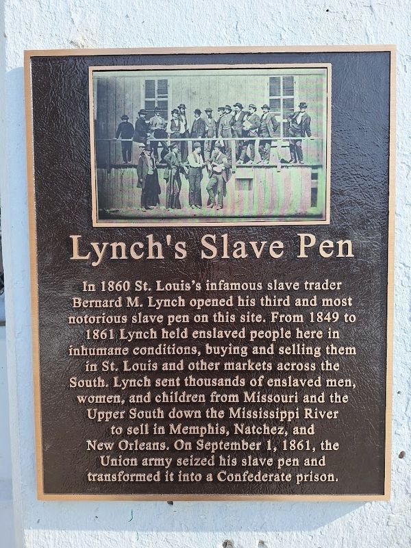 Lynch's Slave Pen Marker image. Click for full size.