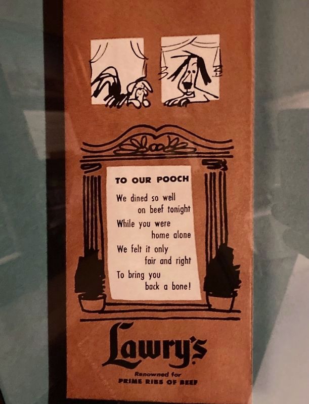 The original Doggie Bag. Click for full size. The original Doggie Bag image. Click for full size.