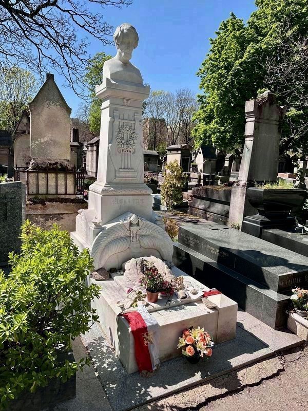 Grave of Heinrich Heine (Division 27) image. Click for more information.