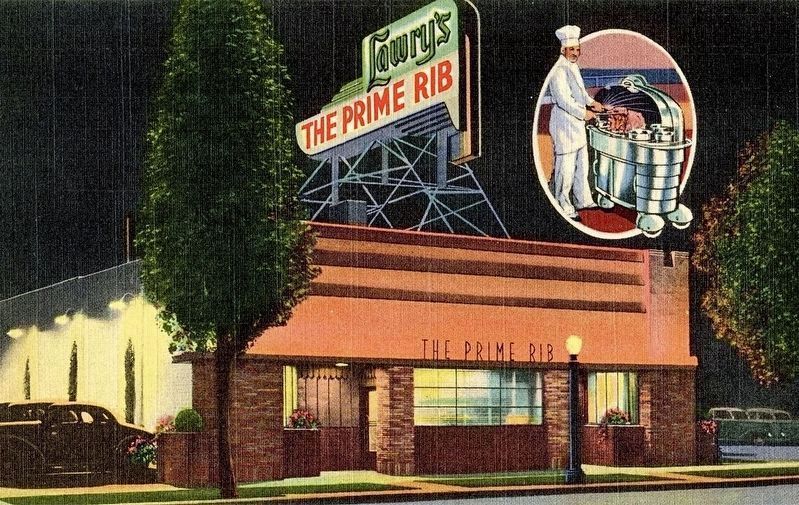 The original Lawry’s, at this location. Click for full size. The original Lawry’s, at this location image. Click for full size.