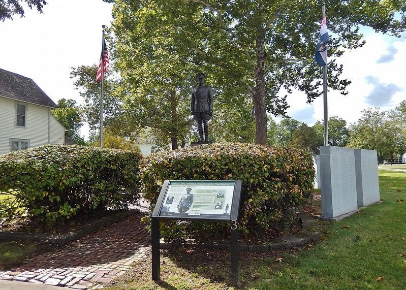 Statue of Gen. John J. Pershing Marker image. Click for full size.