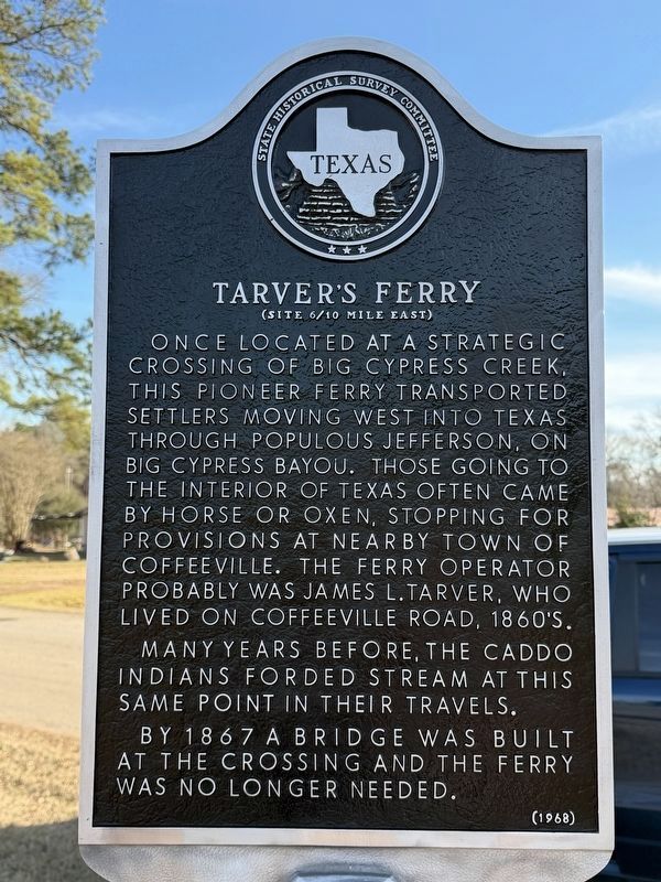 Tarver's Ferry Marker image. Click for full size.