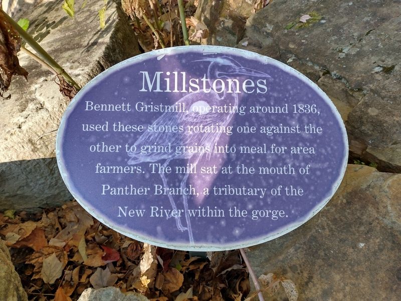 Millstones Marker. Click for full size. Millstones Marker image. Click for full size.