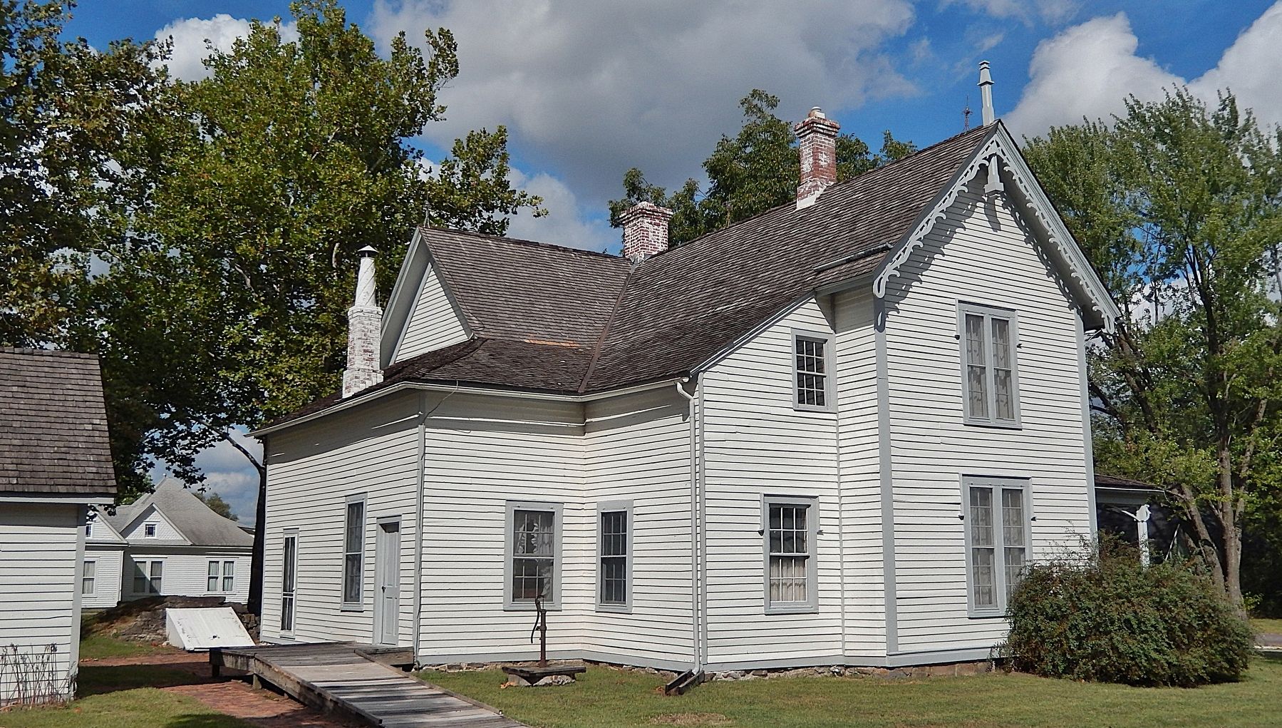 General John J. Pershing Boyhood Home (<i>southwest elevation</i>) image. Click for full size.