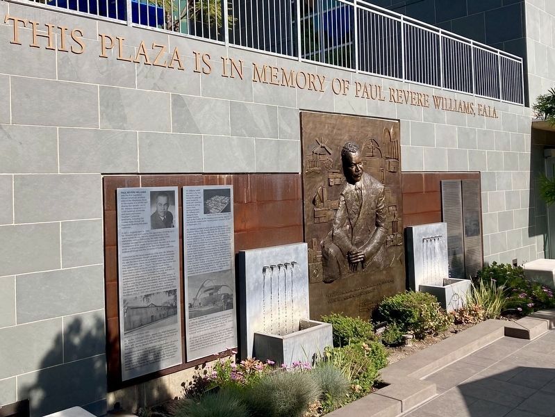 Paul Revere Williams Memorial. Click for full size. Paul Revere Williams Memorial image. Click for full size.