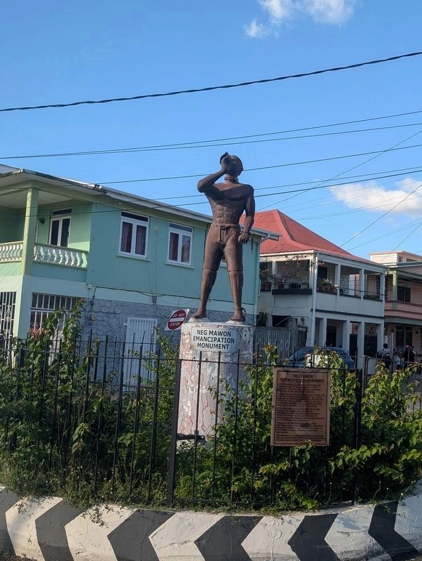 Neg Mawon Emancipation Monument. Click for full size. Neg Mawon Emancipation Monument image. Click for full size.