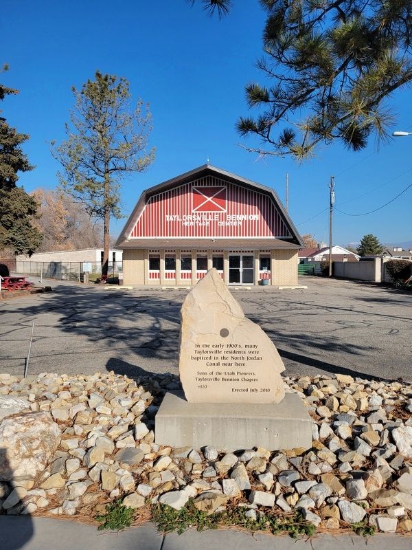 Taylorsville Baptisms Marker image. Click for full size.