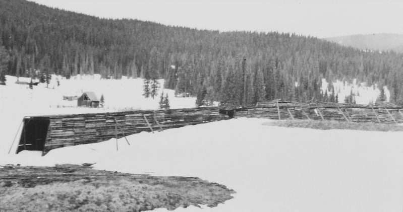 Marker detail: Lizard Head Snow Shed, circa 1952. Click for full size. Marker detail: Lizard Head Snow Shed, circa 1952 image. Click for full size.