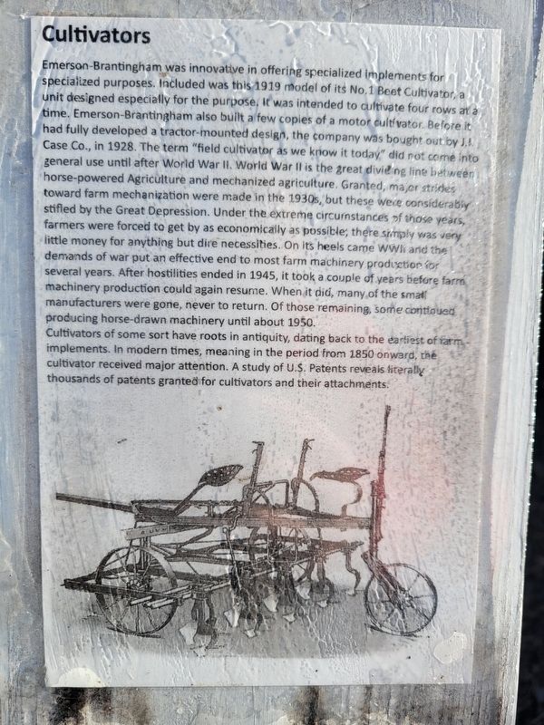 Cultivator Marker image. Click for full size.
