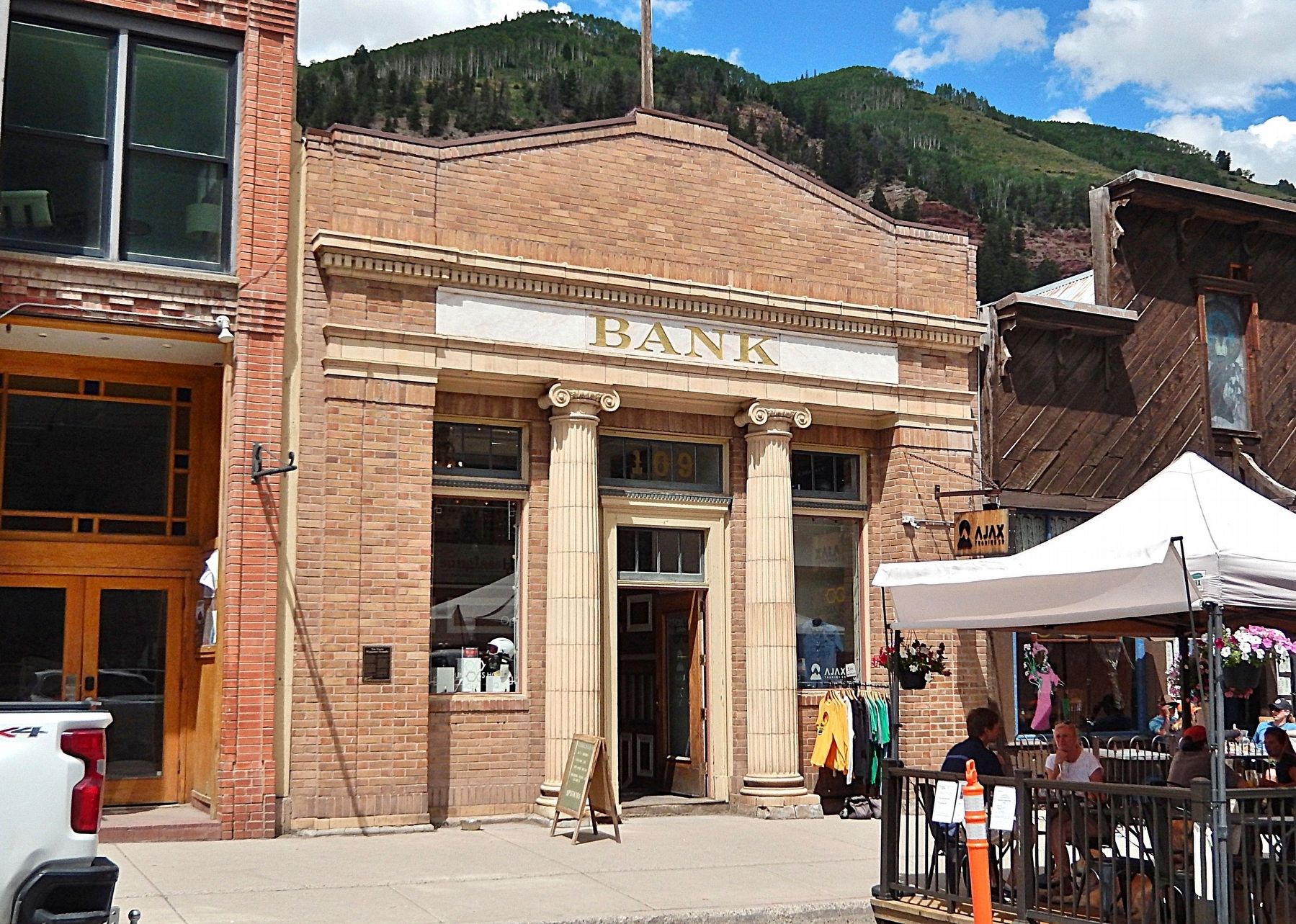 Historic Bank of Telluride Building. Click for full size. Historic Bank of Telluride Building image. Click for full size.