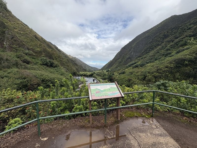 Na Wai 'Eha - The Four Waters of Maui Marker. Click for full size. Na Wai 'Eha - The Four Waters of Maui Marker image. Click for full size.
