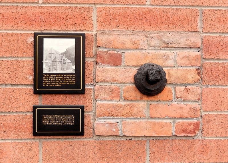First County Courthouse Site Marker. Click for full size. First County Courthouse Site Marker image. Click for full size.
