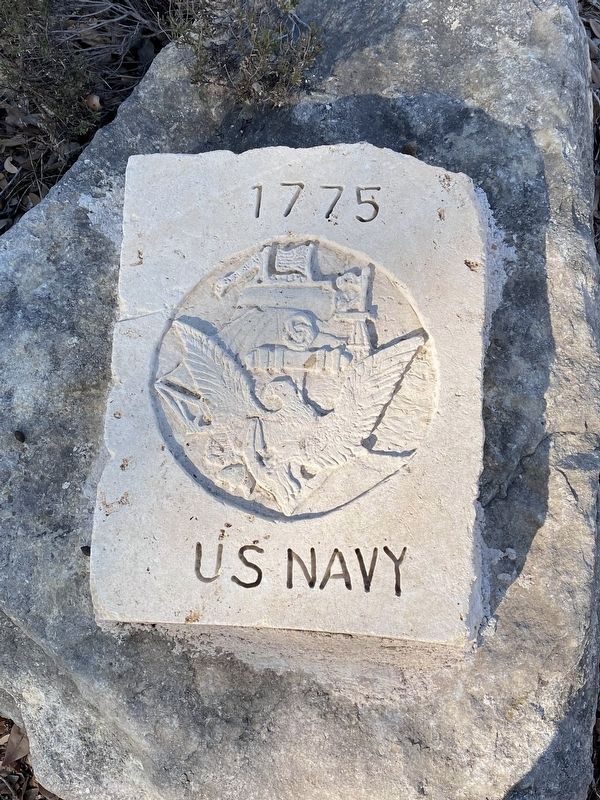 U.S. Navy Marker. Click for full size. U.S. Navy Marker image. Click for full size.