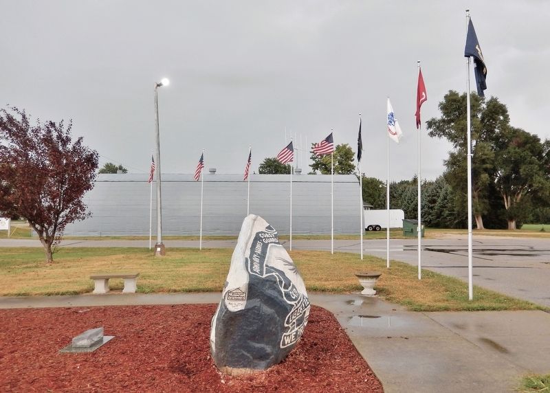 Polk County Freedom Rock (<i>west side</i>). Click for full size. Polk County Freedom Rock (<i>west side</i>) image. Click for full size.