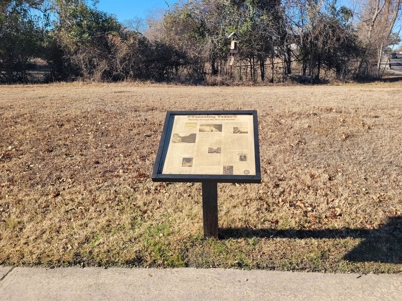 Tunneling Texas Marker. Click for full size. Tunneling Texas Marker image. Click for full size.