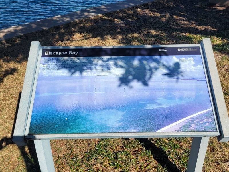 Biscayne Bay Marker. Click for full size. Biscayne Bay Marker image. Click for full size.