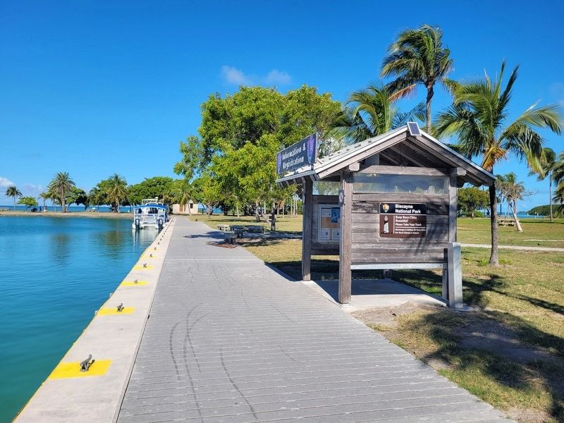 Boca Chita Key Marker. Click for full size. Boca Chita Key Marker image. Click for full size.