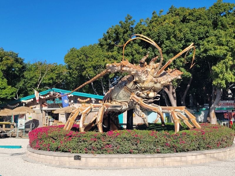Betsy the Lobster - History Marker. Click for full size. Betsy the Lobster - History Marker image. Click for full size.