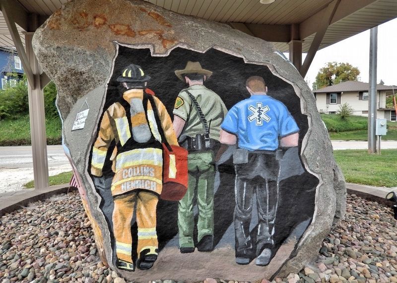 Shelby County Freedom Rock (<i>south side</i>). Click for full size. Shelby County Freedom Rock (<i>south side</i>) image. Click for full size.