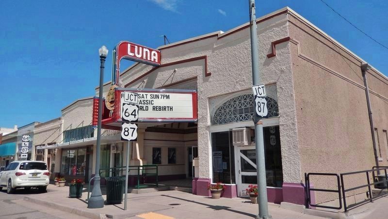The Luna Theatre Complex (<i>northwest elevation</i>). Click for full size. The Luna Theatre Complex (<i>northwest elevation</i>) image. Click for full size.
