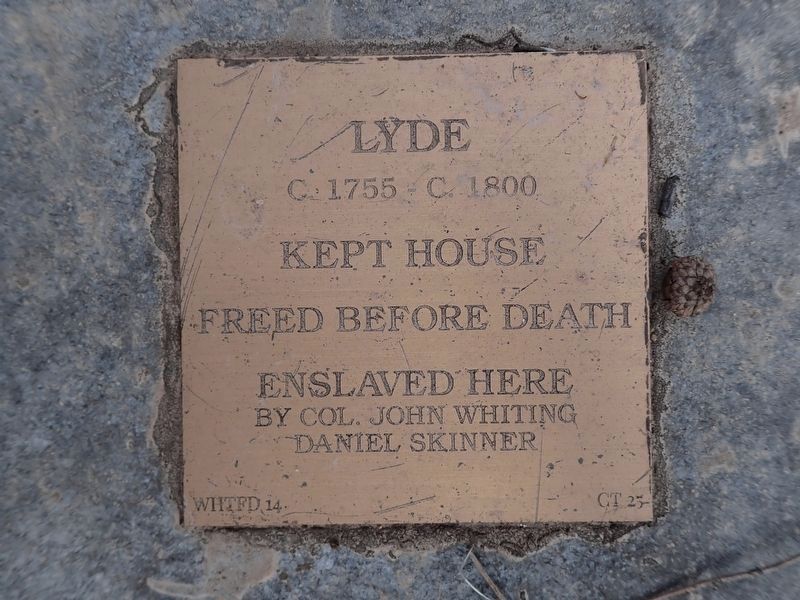 Lyde Witness Stone image. Click for full size.