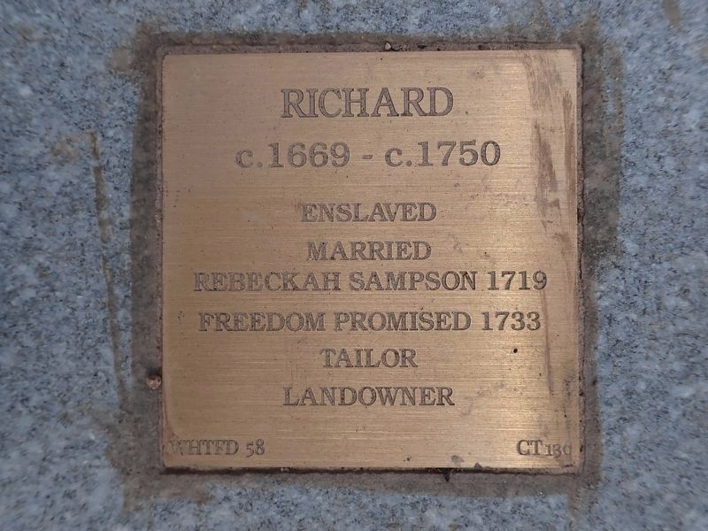 Richard Witness Stone. Click for full size. Richard Witness Stone image. Click for full size.